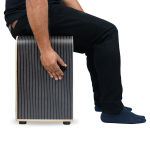 Kadence GL40A cajon drum snare string adjustment close-up