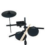 Kadence MT10L Home Series 3-Piece Kids Electric Drum Kit | Mesh Pads | Built-in Songs & Metronome | USB-MIDI | Headphone Support - Image 4