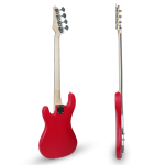 Kadence PBRD Tennessee 46.5” Electric Bass Guitar (P-Style) | Solid Poplar Wood | Split-Coil Pickup | Fixed Bridge | Gig Bag + Cable - Image 5