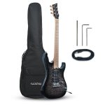 Kadence EGFM Astroman 39" Electric Guitar (ST-Style / S-Style) | Poplar Wood | HSH Alnico Pickups, Mini Double-Locking Tremolo | Tremolo + Gig Bag + Cable + Strap + Allenkey
