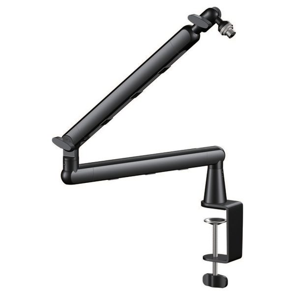 Kadence NB55-BK Professional Microphone Boom Arm Stand | Heavy-Duty Steel Build & 1.5kg Load Capacity | 360° Adjustable Desk Mount | For Podcasting, Streaming & Studio Recording