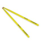 Kadence AH7AY Neon 7A Drumsticks | Premium American Hickory Wood | Acorn Tip with Smooth Matte Finish | Includes Plastic Case
