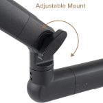 Kadence NB55-BK Professional Microphone Boom Arm Stand | Heavy-Duty Steel Build & 1.5kg Load Capacity | 360° Adjustable Desk Mount | For Podcasting, Streaming & Studio Recording - Image 3