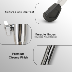 Kadence SNJ01 Jamming Series 2.1kg Snare Stand | Adjustable Height & Gear Tilter | Double-Braced Tripod | Foldable Design - Image 3