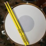 Kadence AH7AY Neon 7A Drumsticks | Premium American Hickory Wood | Acorn Tip with Smooth Matte Finish | Includes Plastic Case - Image 5