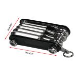 Kadence KAD-MTL 9-in-1 Drum Multi-Tool Kit | Drum Key, Allen Keys & Screwdrivers | Universal Drum Tuning & Repair Tool | Compact Foldable Design - Image 6