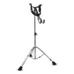 Kadence DARSTD-S01 Touring Series Darbuka Stand | Heavy-Duty Build | Adjustable Height, Gear Tilt & 360° Rotation | Double-Braced Tripod | Padded Cradle with Safety Strap