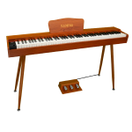 Kadence DP01WWD GEN25 Digital Piano | 88 Weighted Progressive Hammer Keys | Portable with Wooden Stand, Triple Pedal, MIDI | French Dream Chip | 2025 Edition - Image 2