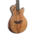 Kadence S600SPLE Acoustica 41″ Electro Acoustic Guitar | Slim Body Cutaway | Quilted Ash Wood | Built-in Pickup + 3 Band EQ | Comes with Bag | Includes Learning Course - Image 3