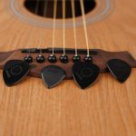 Kadence NG4 Nylon Guitar Picks (Pack of 4) | 0.73, 0.88, 1.55 & 1.80mm Plectrums | Anti-Slip Grip for Precision Control | For Acoustic, Electric & Bass Guitars - Image 3