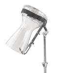 Kadence DARSTD-S01 Touring Series Darbuka Stand | Heavy-Duty Build | Adjustable Height, Gear Tilt & 360° Rotation | Double-Braced Tripod | Padded Cradle with Safety Strap - Image 4