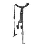 Kadence DARSTD-S01 Touring Series Darbuka Stand | Heavy-Duty Build | Adjustable Height, Gear Tilt & 360° Rotation | Double-Braced Tripod | Padded Cradle with Safety Strap - Image 5