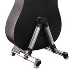 Kadence NK519 Foldable A-Frame Guitar Stand | Aluminum Alloy Build | Adjustable Padded Arms with Back Rest | Anti-Slip Rubber Feet | Suitable for Acoustic, Electric, Bass, Ukulele & More - Image 6