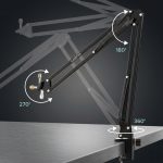 Kadence K777 Jamming Series USB/XLR Dynamic Microphone | Podcast, Gaming & Streaming Mic with RGB Lighting, Noise Reduction, Mute Button, Gain Control & Monitoring | Includes Boom Arm & Desk Stand - Image 7