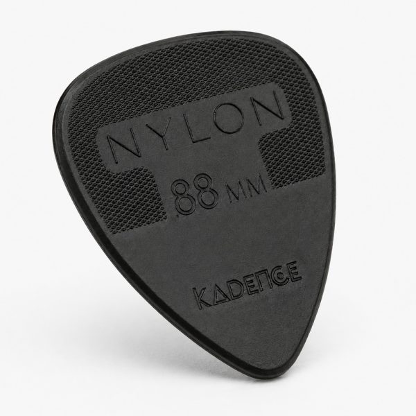 Kadence NG88 Jamming Series Nylon Guitar Picks (Pack of 4) | 0.88mm Plectrums | Anti-Slip Grip for Precision Control | For Acoustic, Electric & Bass Guitars