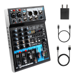Kadence KOTG-4 4-channel audio mixer with USB OTG recording interface
