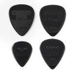 Kadence NG4 Jamming Series Nylon Guitar Picks (Pack of 4) | 0.73, 0.88, 1.55 & 1.80mm Plectrums | Anti-Slip Grip for Precision Control | For Acoustic, Electric & Bass Guitars