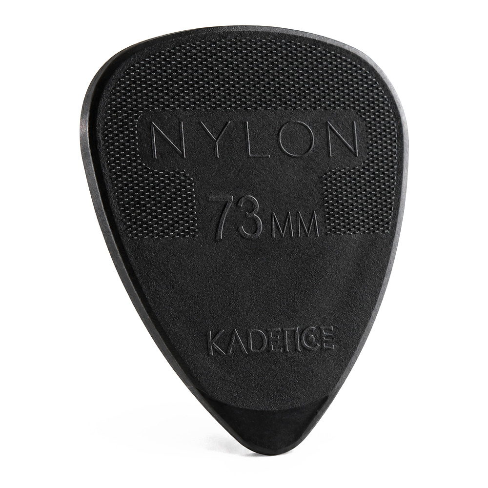Artboard 1 Kadence NG73 Jamming Series Nylon Guitar Picks (Pack of 4) | 0.73mm Plectrums | Anti-Slip Grip for Precision Control | For Acoustic, Electric & Bass Guitars - Image 1