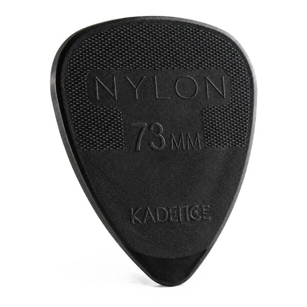 Kadence NG73 Jamming Series Nylon Guitar Picks (Pack of 4) | 0.73mm Plectrums | Anti-Slip Grip for Precision Control | For Acoustic, Electric & Bass Guitars