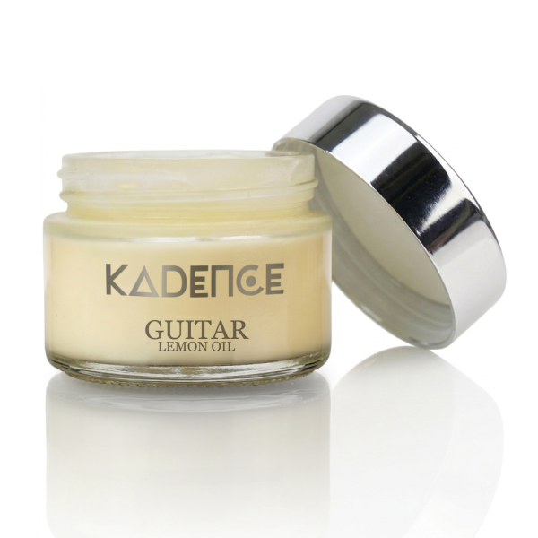 Kadence KCRM-LMN Touring Series Lemon Oil Cream | Cleans, Conditions & Protects Guitar Fingerboards | Restores Natural Wood Moisture, Grain & Playing Feel | For Acoustic & Electric Guitars | 100ml