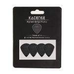 Kadence NG1.55 Jamming Series Nylon Guitar Picks (Pack of 4) | 1.55mm Plectrums | Anti-Slip Grip for Precision Control | For Acoustic, Electric & Bass Guitars - Image 4