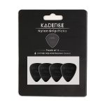 Kadence NG73 Jamming Series Nylon Guitar Picks (Pack of 4) | 0.73mm Plectrums | Anti-Slip Grip for Precision Control | For Acoustic, Electric & Bass Guitars - Image 3