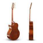 Kadence KGAT320 40” Limited Edition Acoustic Guitar | Grand Auditorium Body | Solid Sitka Spruce Wood | Elixir Strings with Natural Bone Nut & Saddle | Includes Hardcase & Learning Course - Image 5