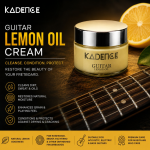 Kadence KCRM-LMN Touring Series Lemon Oil Cream | Cleans, Conditions & Protects Guitar Fingerboards | Restores Natural Wood Moisture, Grain & Playing Feel | For Acoustic & Electric Guitars | 100ml - Image 4