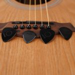 Kadence NG4 Jamming Series Nylon Guitar Picks (Pack of 4) | 0.73, 0.88, 1.55 & 1.80mm Plectrums | Anti-Slip Grip for Precision Control | For Acoustic, Electric & Bass Guitars - Image 3
