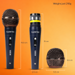 Kadence K333 Home Series Dynamic Wired Mic with Cardioid Pickup | Metal Body with On/Off Switch; Includes 3-Pin XLR Female to 6.35 mm Cable for Karaoke, Singing, Speeches & Stage Performances - Image 8