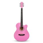 Kadence FNTR-PNK-C Frontier 40" Acoustic Guitar | Grand Auditorium Cutaway | Comes with Bag, Set Of Strings, Strap, Picks | Includes Learning Course - Image 2